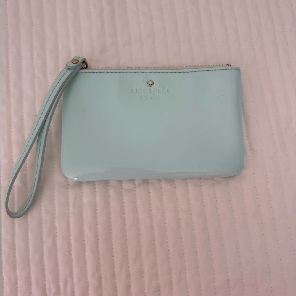 Kate Spade Pastel Blue Wristlet